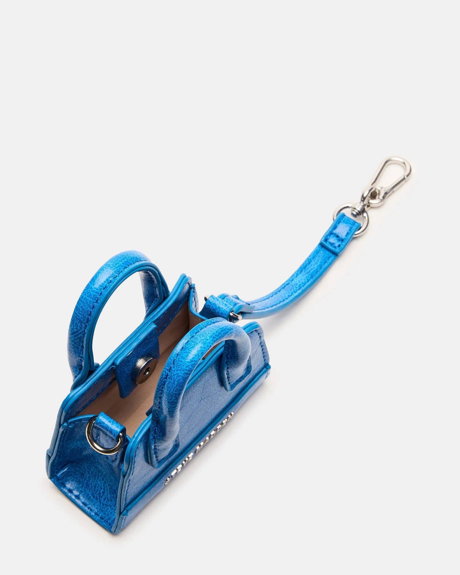 MICRO TOTE BAG CHARM BLUE sold by Steve Madden product image thumbnail 4