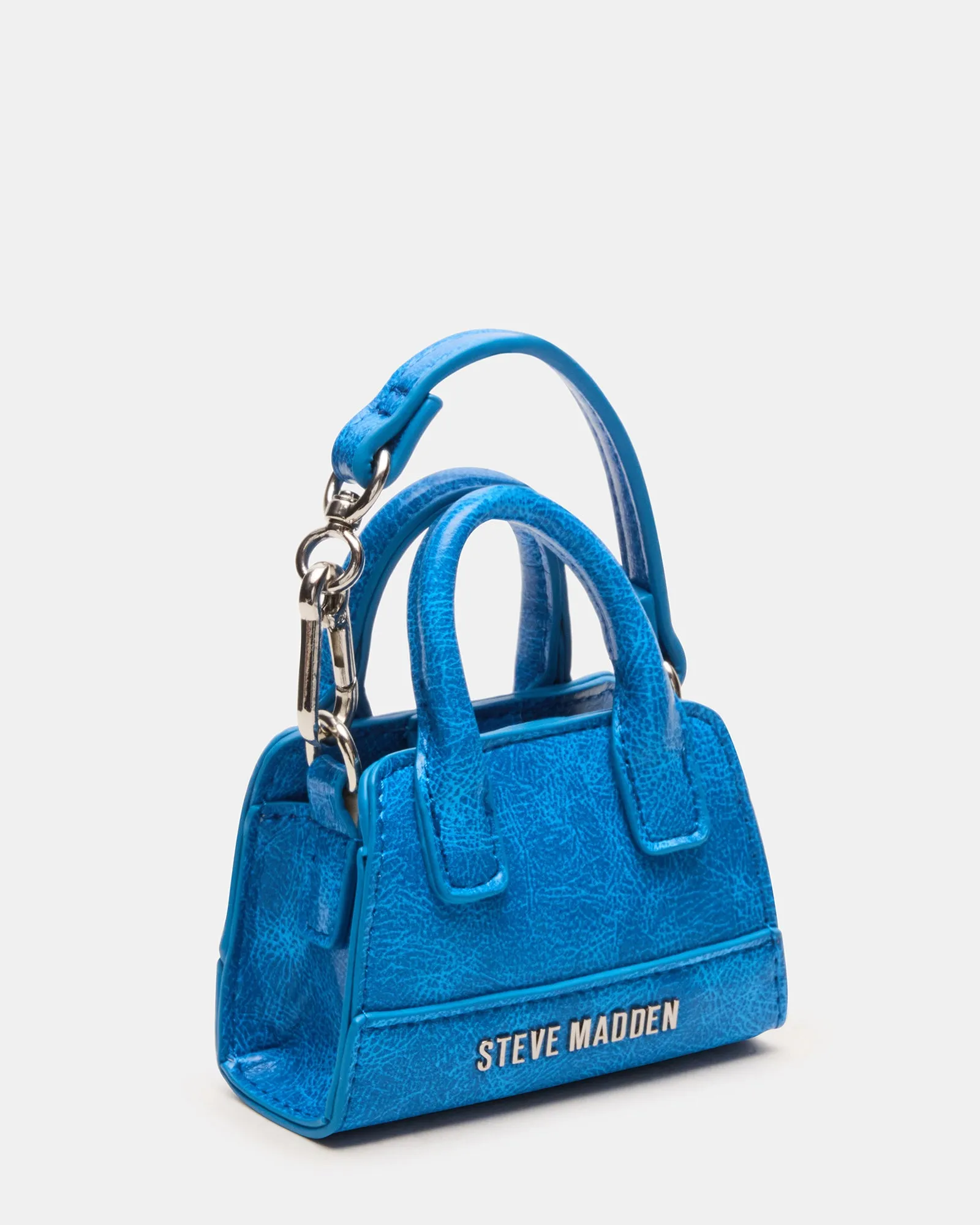 MICRO TOTE BAG CHARM BLUE sold by Steve Madden product image thumbnail 3