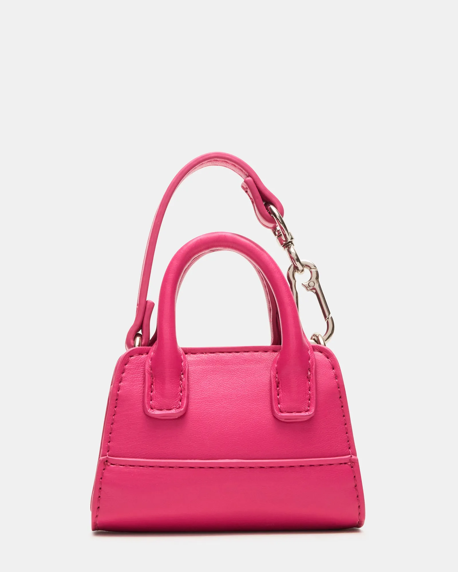MICRO TOTE BAG CHARM FUCHSIA sold by Steve Madden product image thumbnail 5