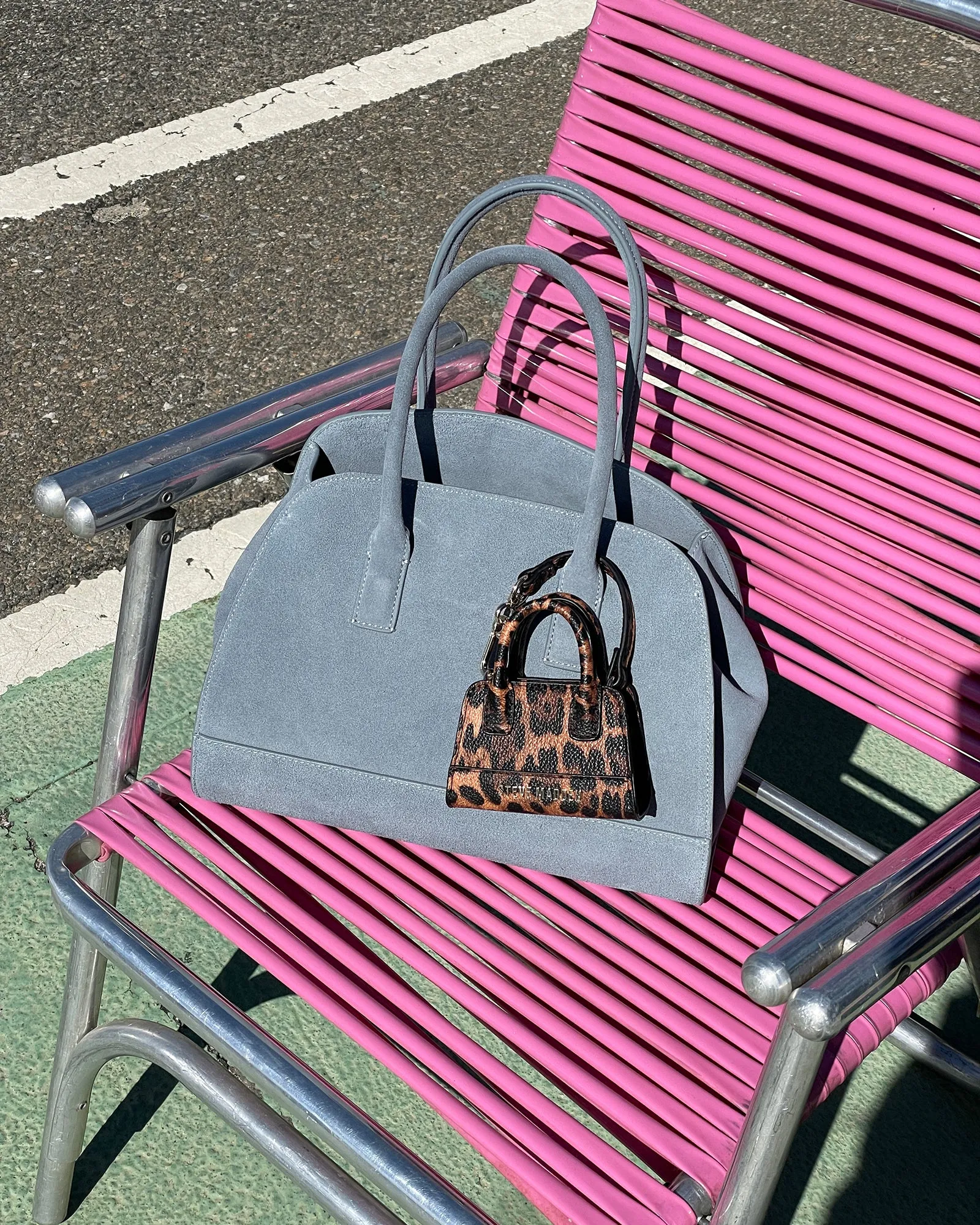 HADLEE BAG AND LEOPARD CHARM BUNDLE sold by Steve Madden