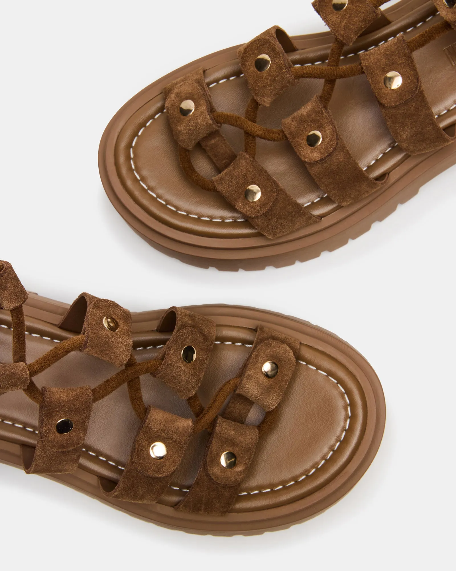 LYRIAN COGNAC SUEDE sold by Steve Madden product image thumbnail 4