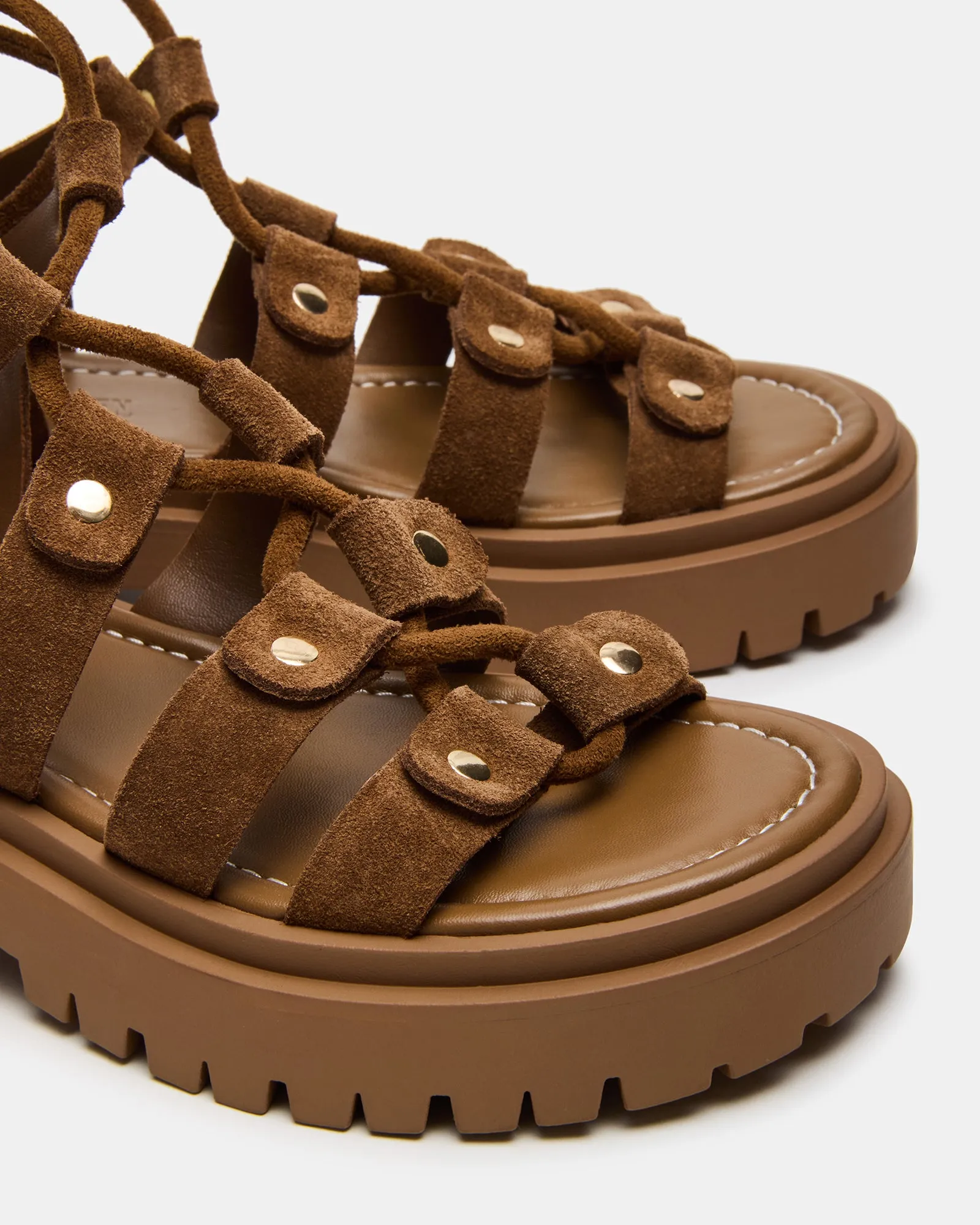 LYRIAN COGNAC SUEDE sold by Steve Madden product image thumbnail 3