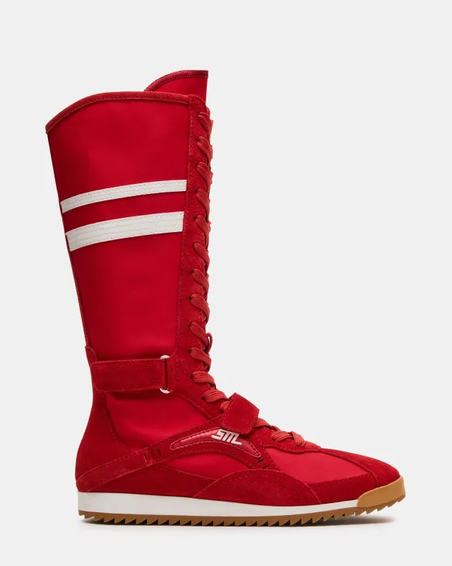 MYRCELLA RED MULTI made by Steve Madden