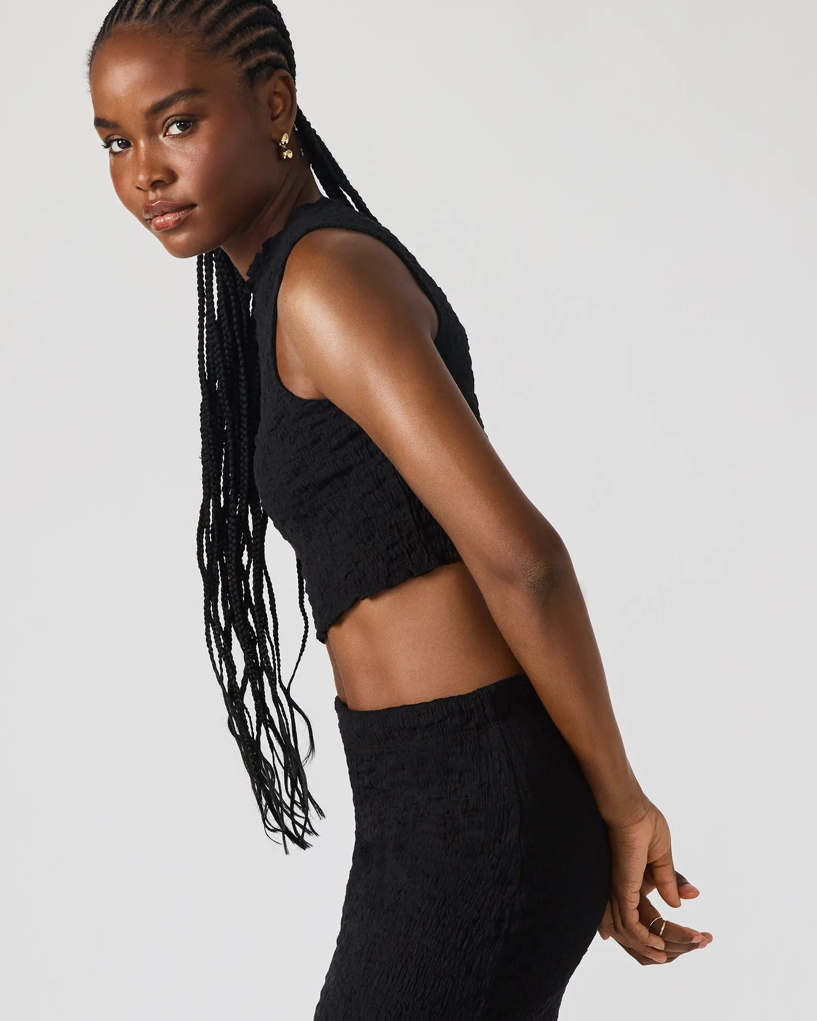 SEASIDE MAXI SKIRT SET BLACK sold by Steve Madden product image thumbnail 3