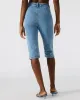 SKINNY RINA DENIM CAPRI PANT sold by Steve Madden