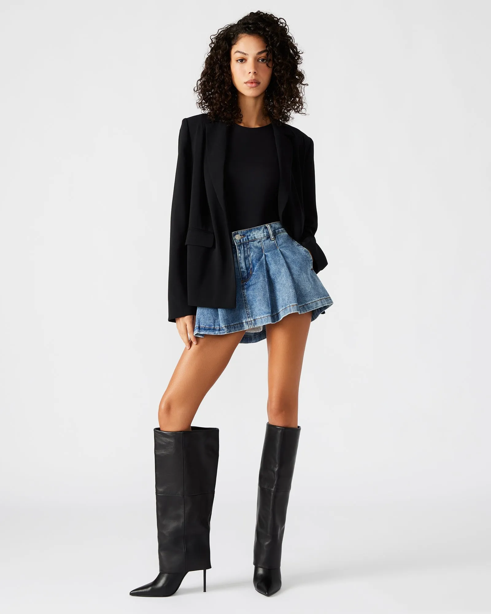 PAYTON BLAZER BLACK - SM REBOOTED sold by Steve Madden product image thumbnail 5