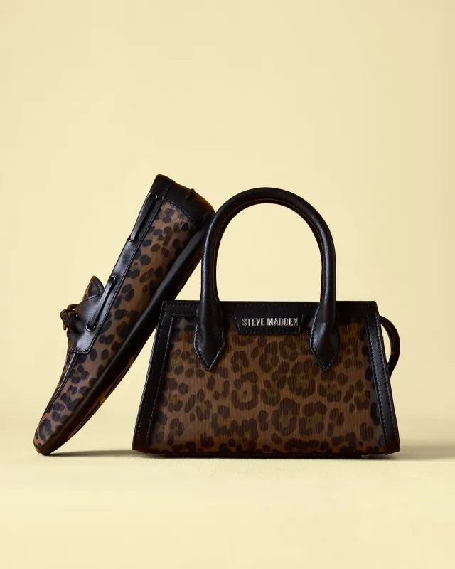 SAG SHOE AND PEACHY BAG LEOPARD BUNDLE sold by Steve Madden