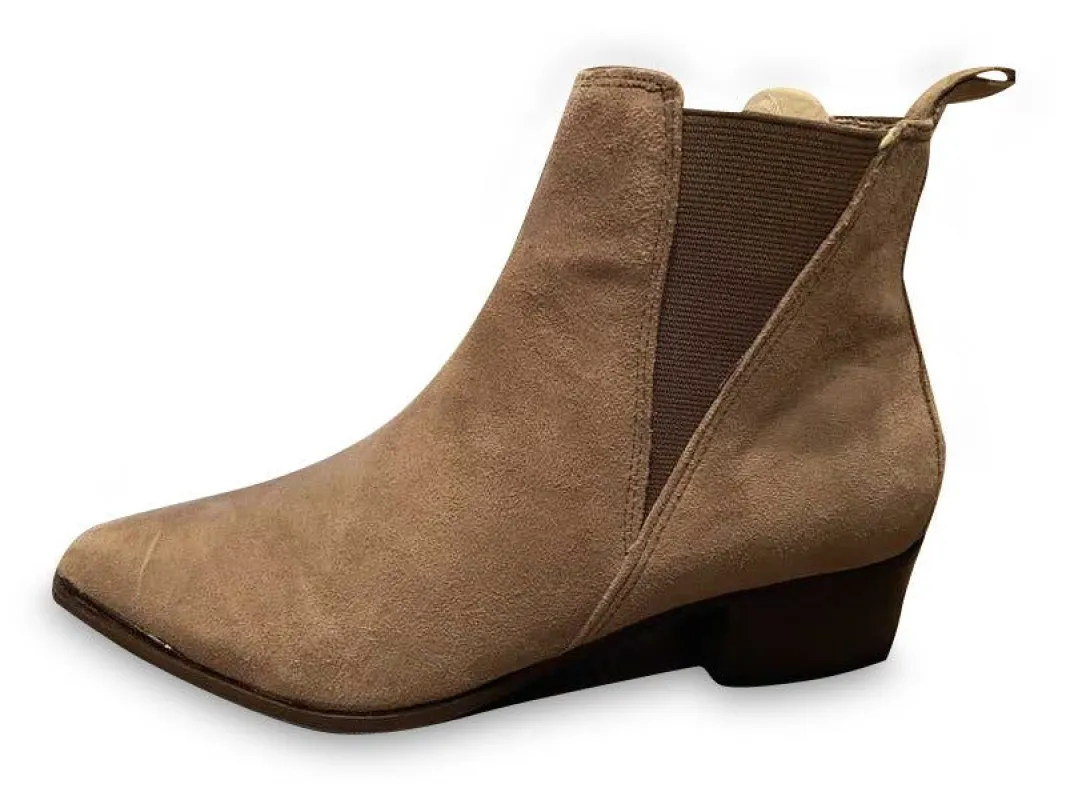 ANELLA TAUPE SUEDE - SM REBOOTED sold by Steve Madden