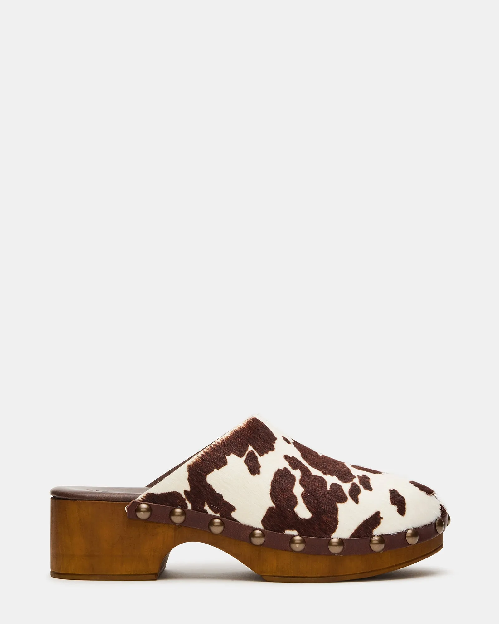 DANVER BROWN COW PRINT sold by Steve Madden