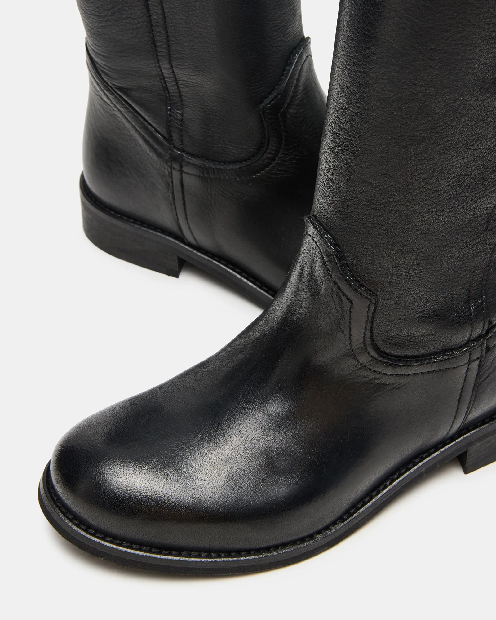 RUBEN BLACK LEATHER sold by Steve Madden product image thumbnail 3