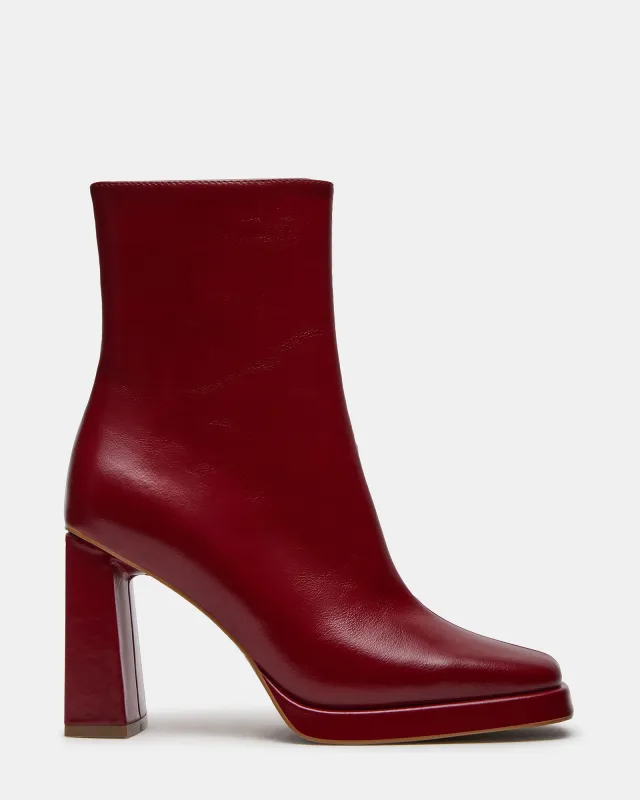 FREYA WINE LEATHER - SM REBOOTED sold by Steve Madden