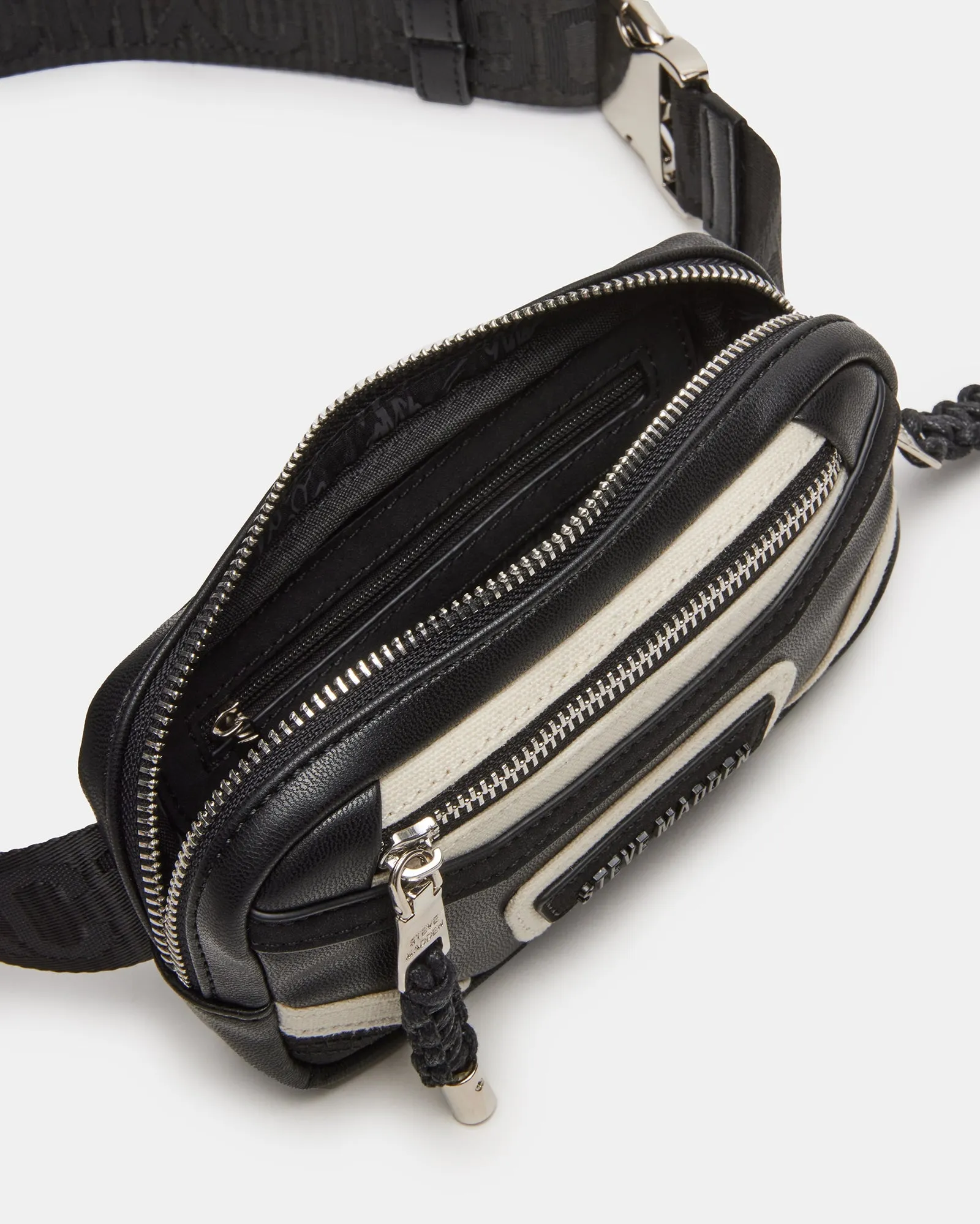 MADRIDD BAG BLACK/WHITE - SM REBOOTED sold by Steve Madden product image thumbnail 5