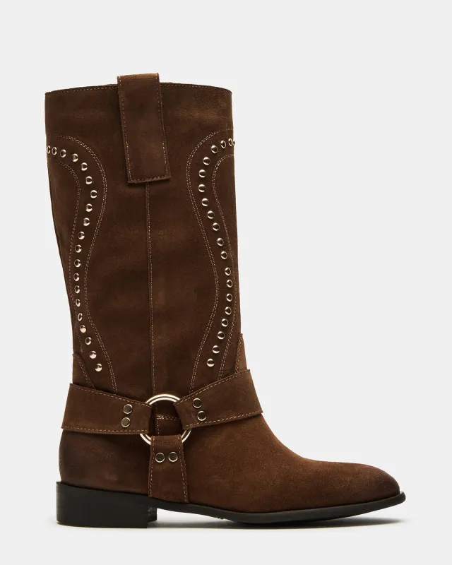 GALLO CHESTNUT SUEDE - SM REBOOTED sold by Steve Madden