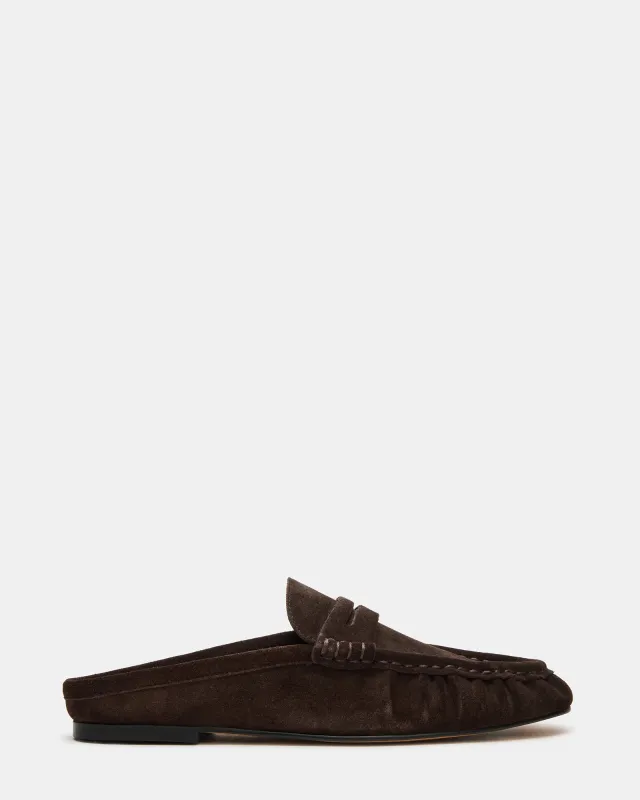 RAFE CHOCOLATE BROWN SUEDE sold by Steve Madden