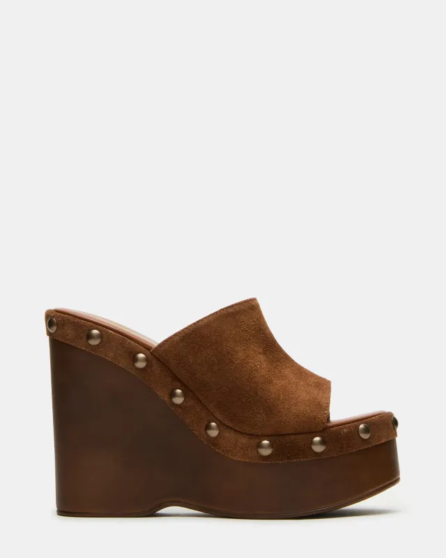JOVIE CHESTNUT SUEDE sold by Steve Madden