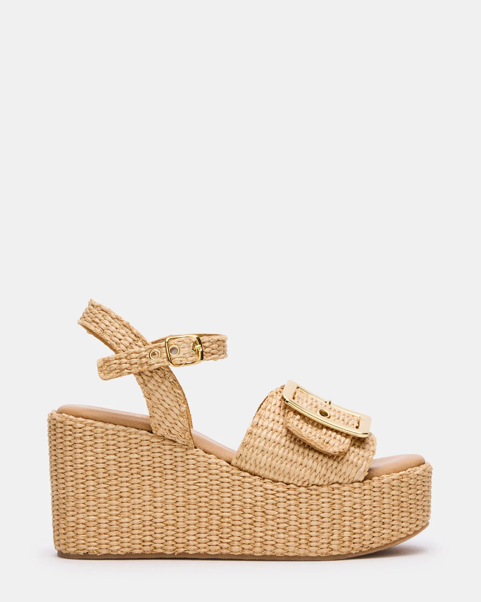 CIDER NATURAL RAFFIA sold by Steve Madden