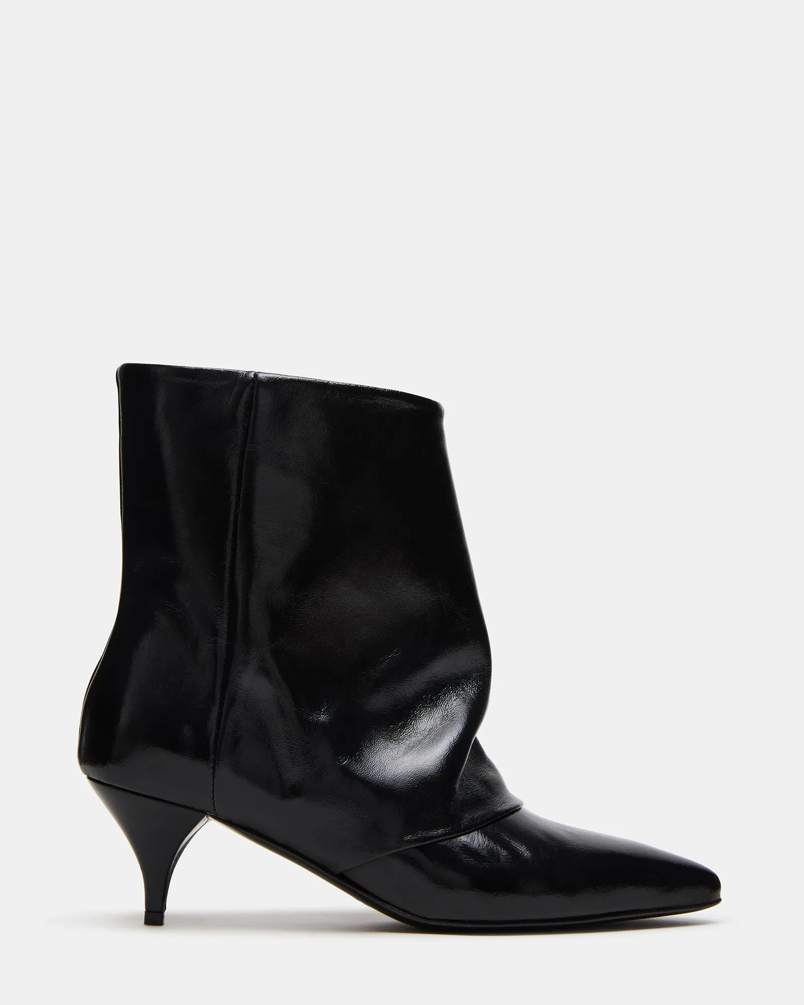 SHINER BLACK LEATHER sold by Steve Madden