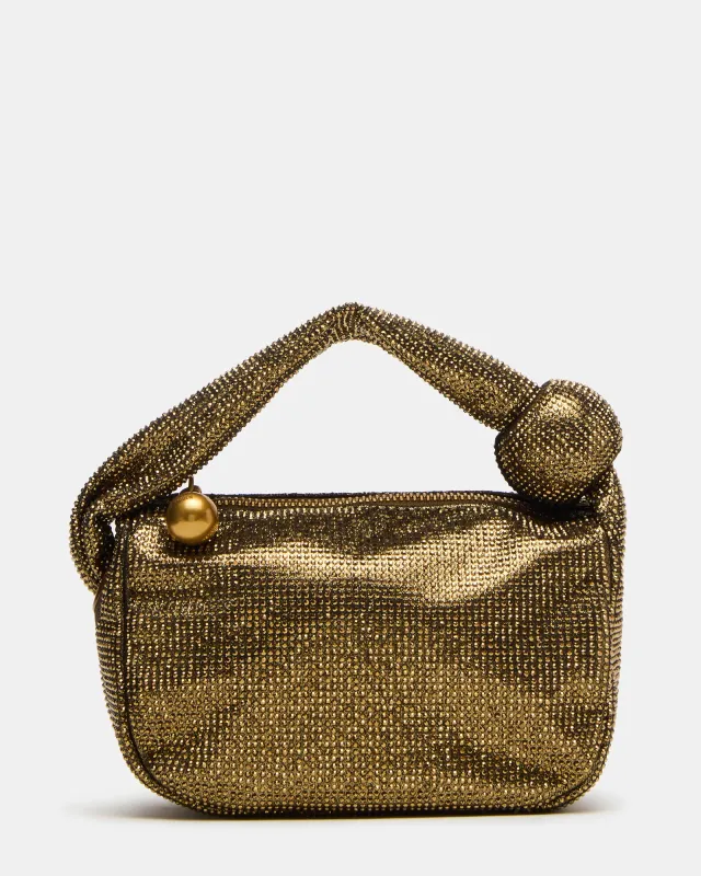 SPARKLY BAG BRONZE sold by Steve Madden