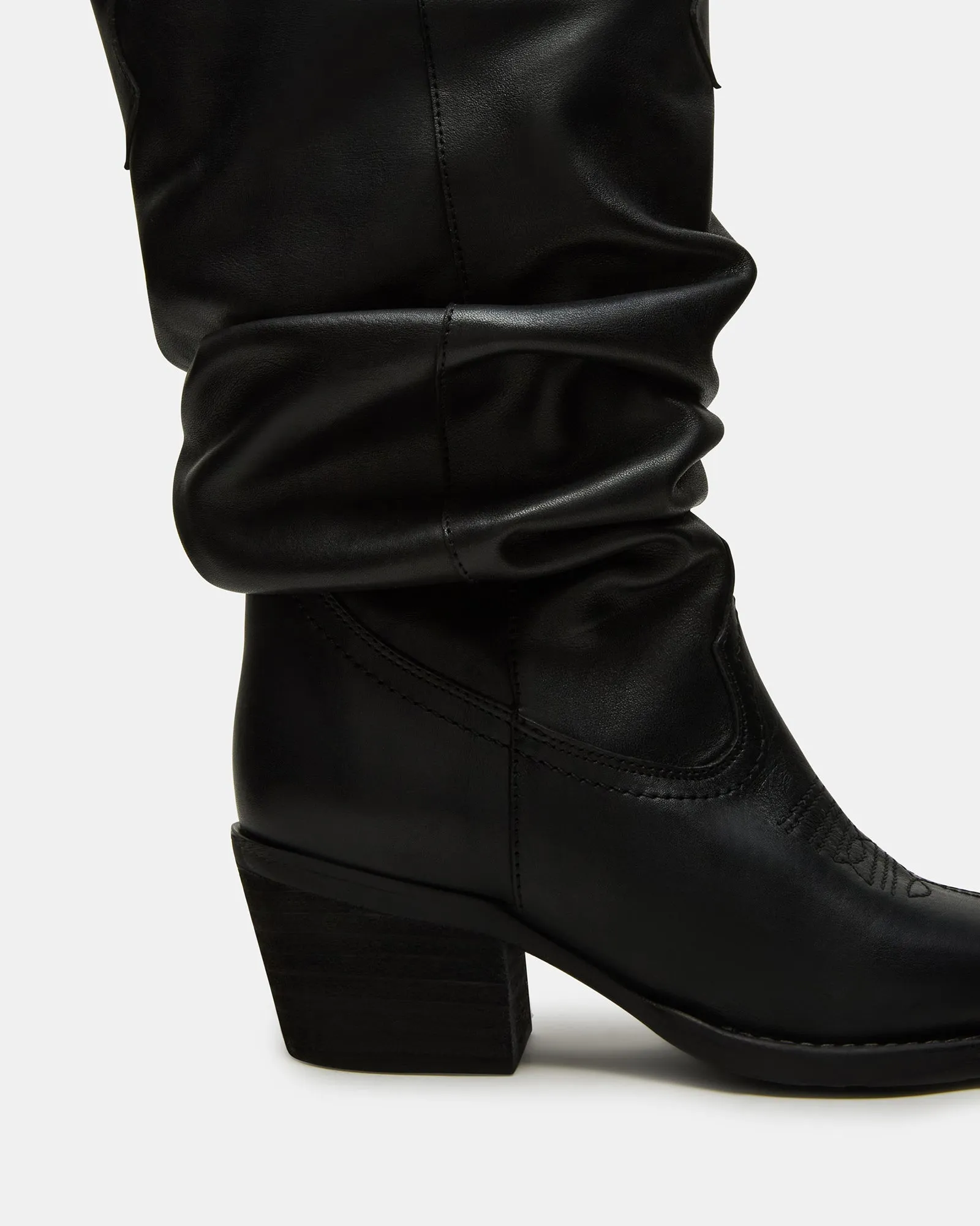 STAGE BLACK LEATHER sold by Steve Madden product image thumbnail 4