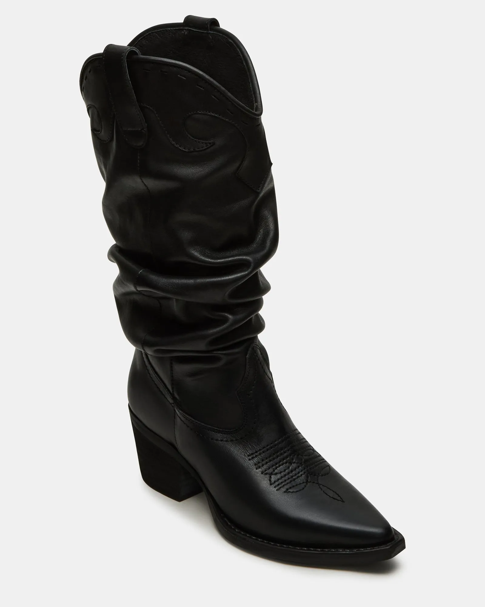 STAGE BLACK LEATHER sold by Steve Madden product image thumbnail 2