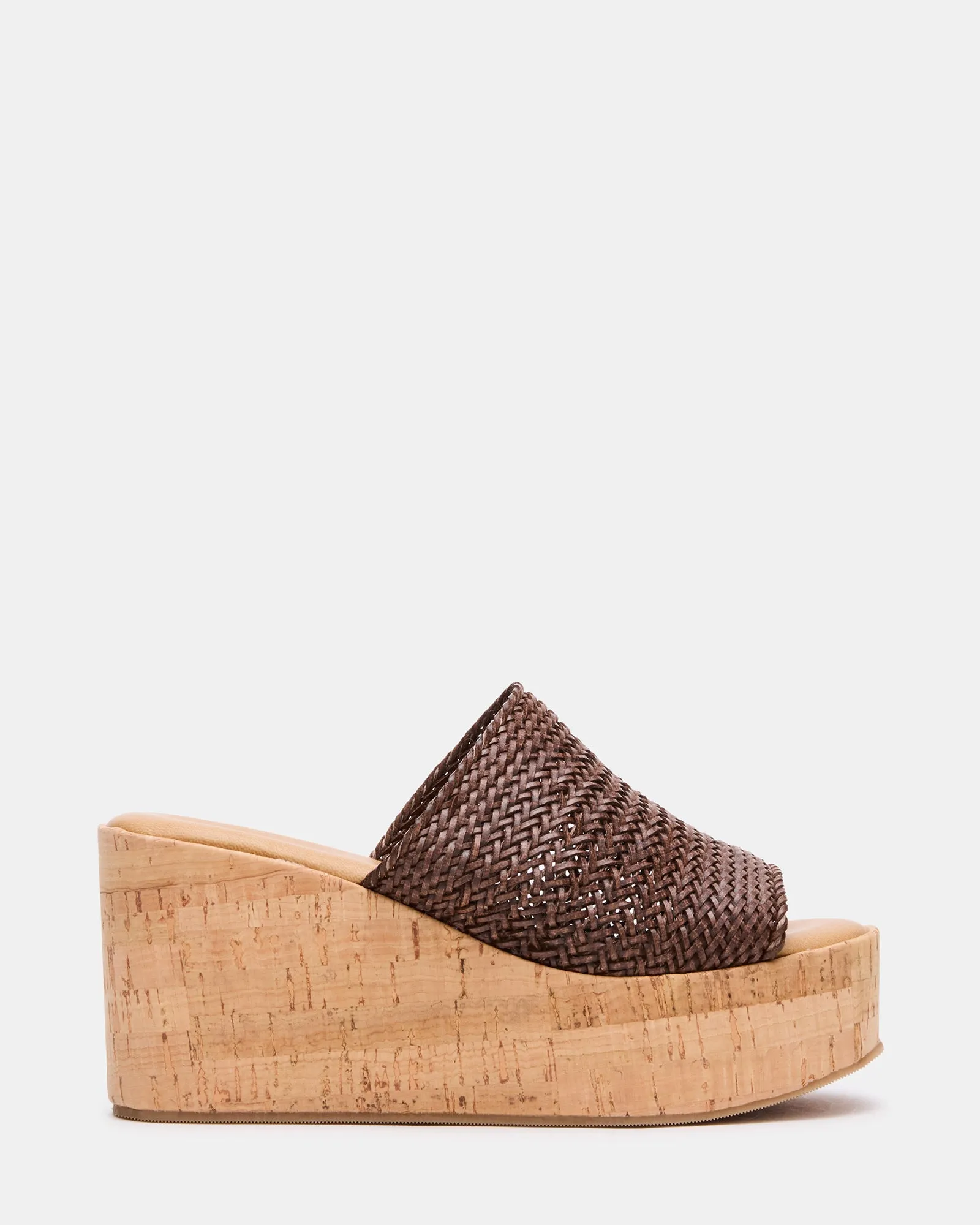 COASTAL BROWN RAFFIA sold by Steve Madden