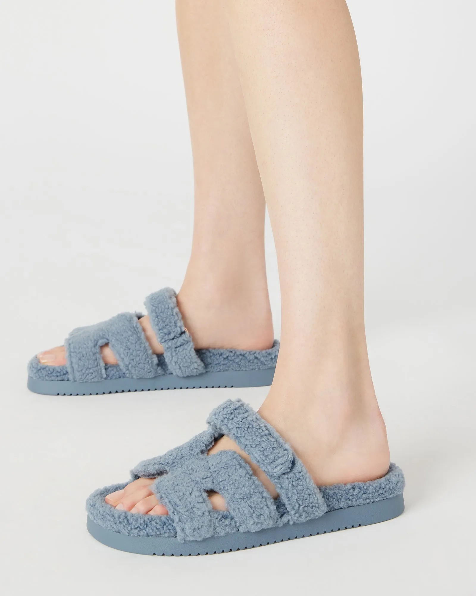 MAYVEN FAUX SHEARLING BLUE - SM REBOOTED sold by Steve Madden product image thumbnail 2