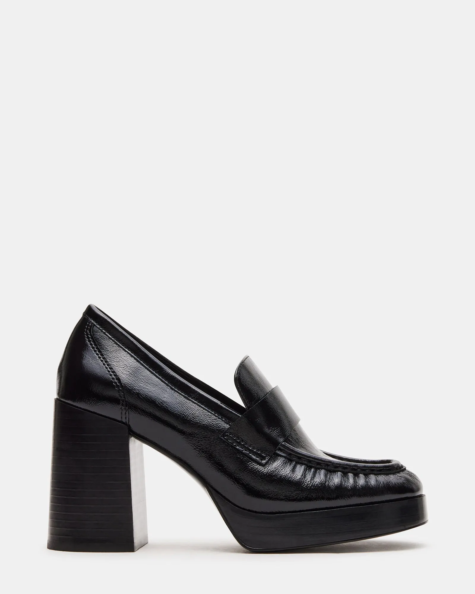 MUNDAY BLACK LEATHER - SM REBOOTED sold by Steve Madden