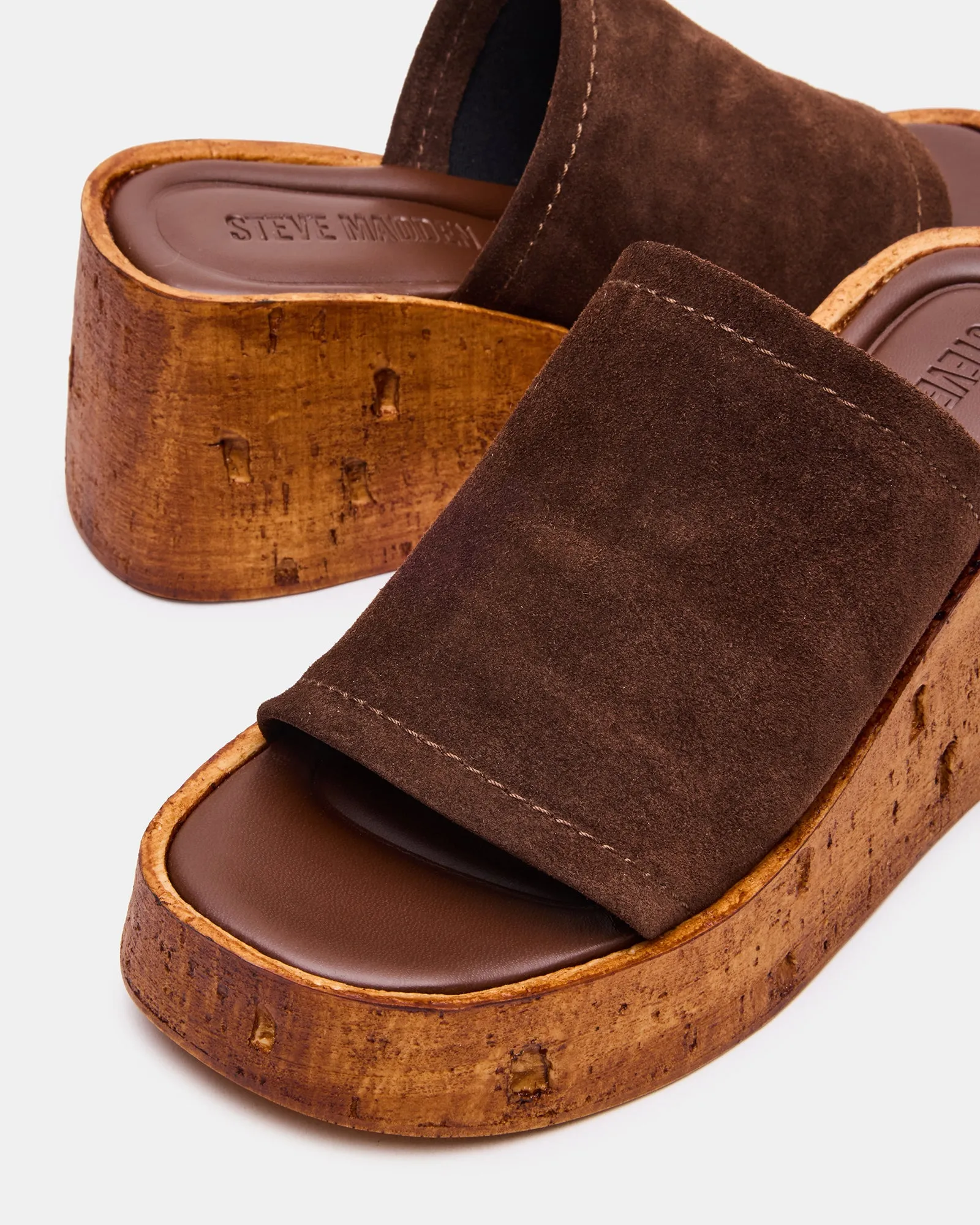 CELLAR BROWN SUEDE sold by Steve Madden product image thumbnail 3