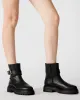 LONNY BLACK LEATHER - SM REBOOTED sold by Steve Madden