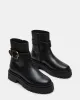 LONNY BLACK LEATHER - SM REBOOTED sold by Steve Madden