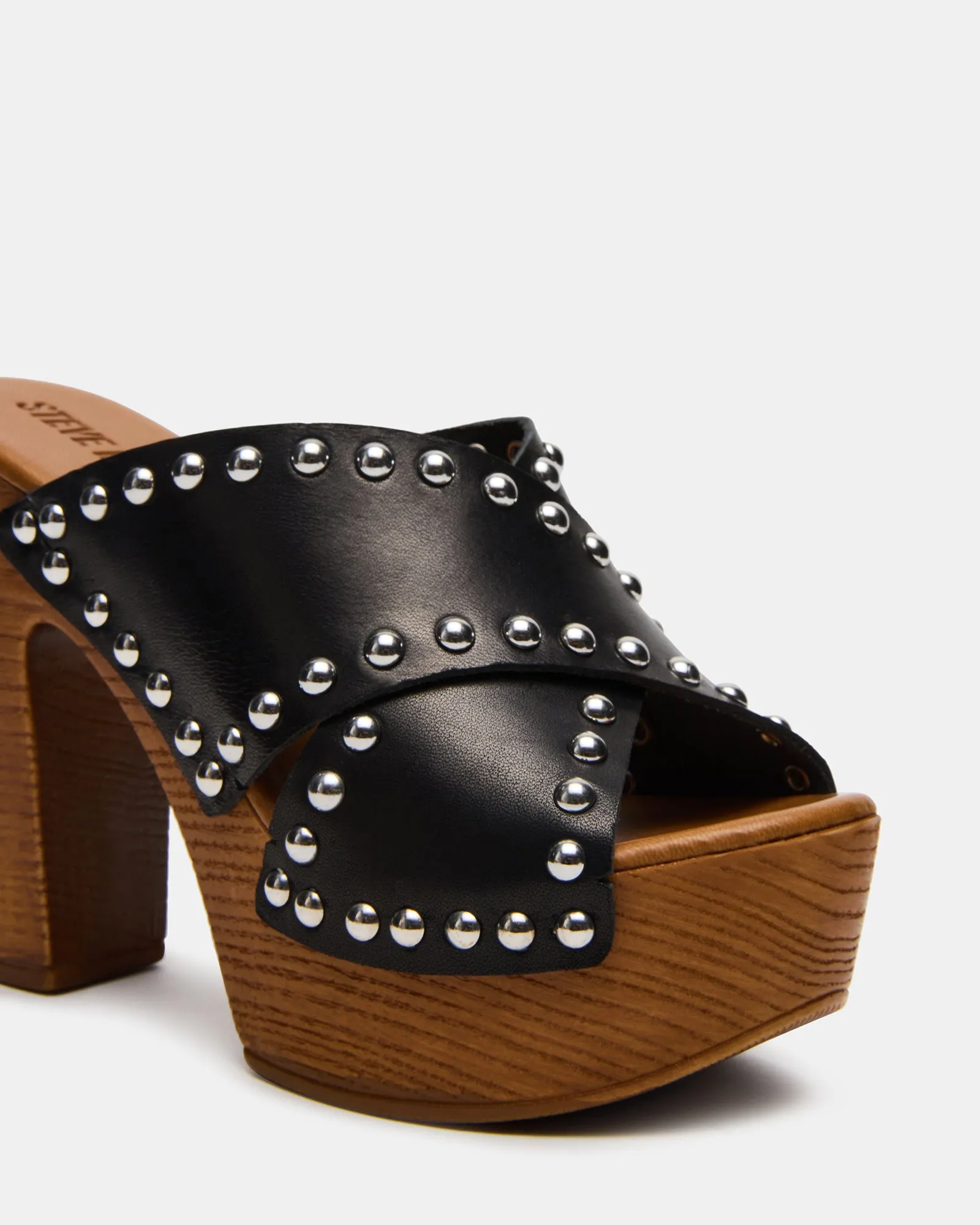 DEMI BLACK LEATHER sold by Steve Madden product image thumbnail 3