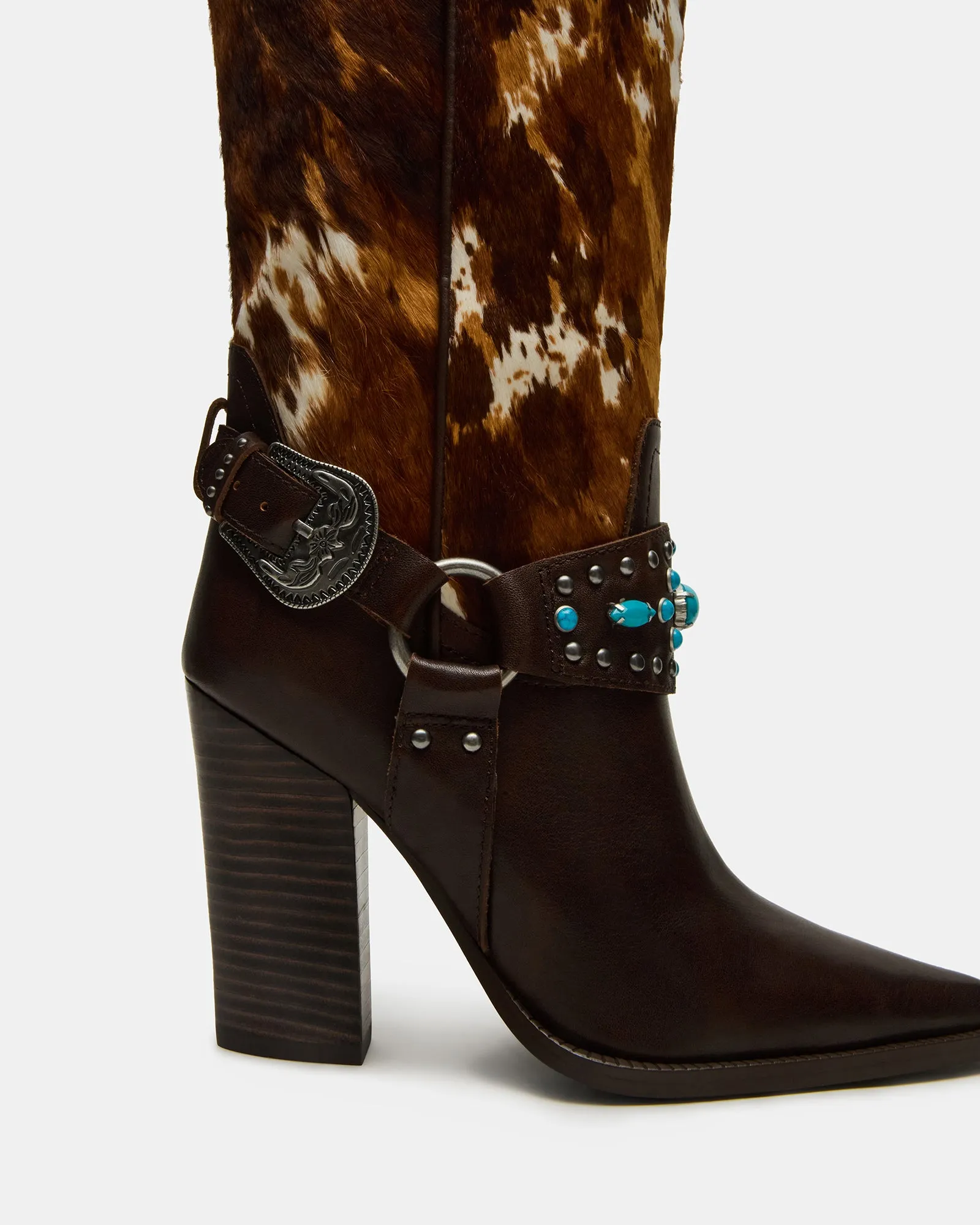 KOLT BROWN COW PRINT sold by Steve Madden product image thumbnail 3
