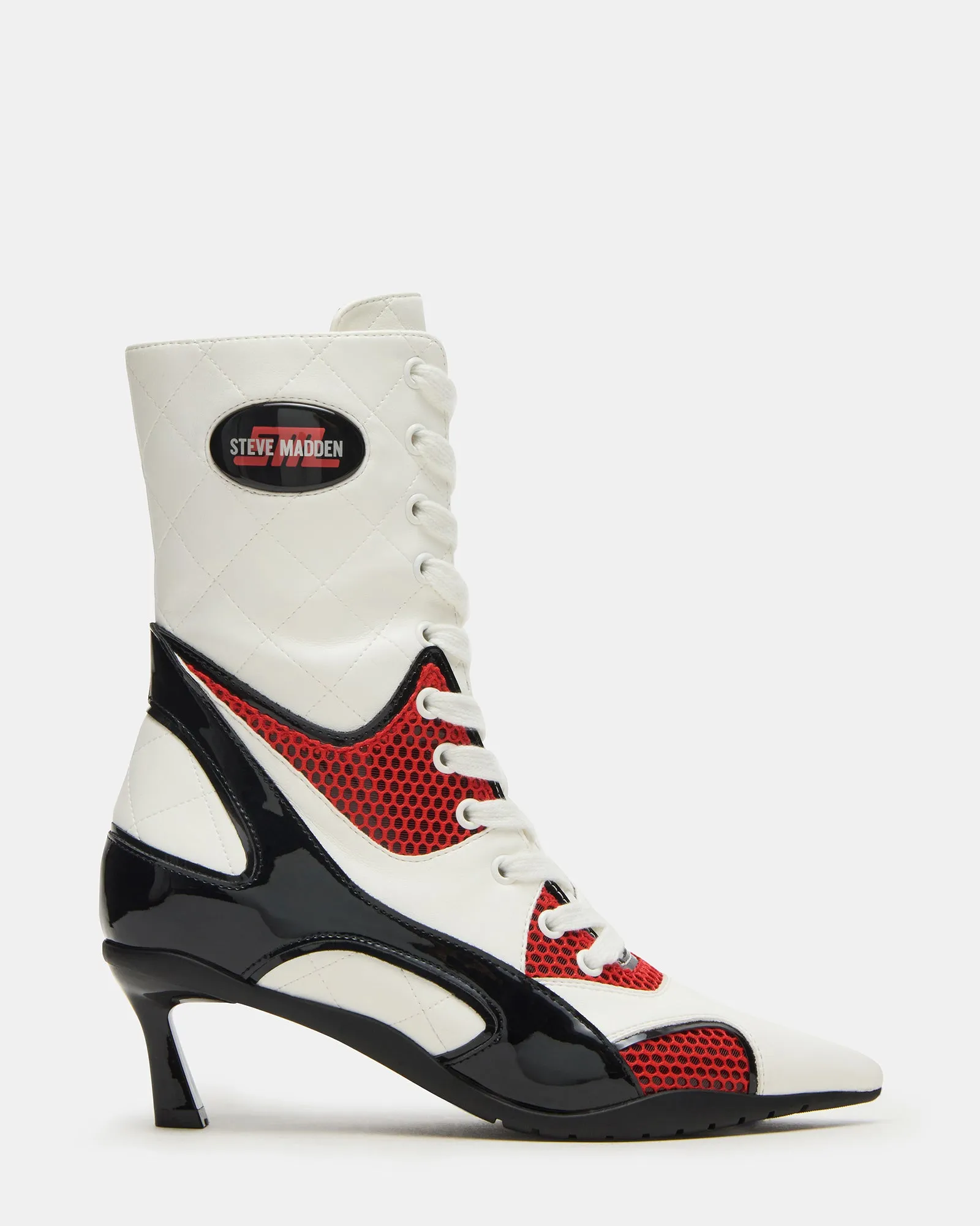 FANGIO WHITE/RED sold by Steve Madden