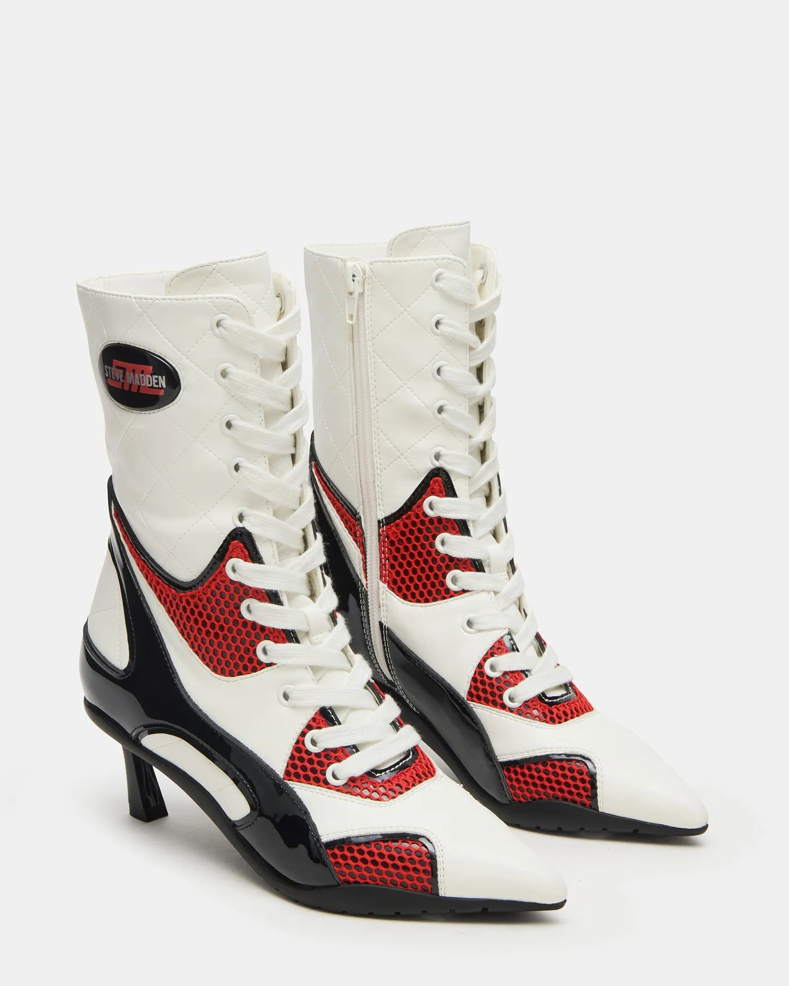 FANGIO WHITE/RED sold by Steve Madden product image thumbnail 2