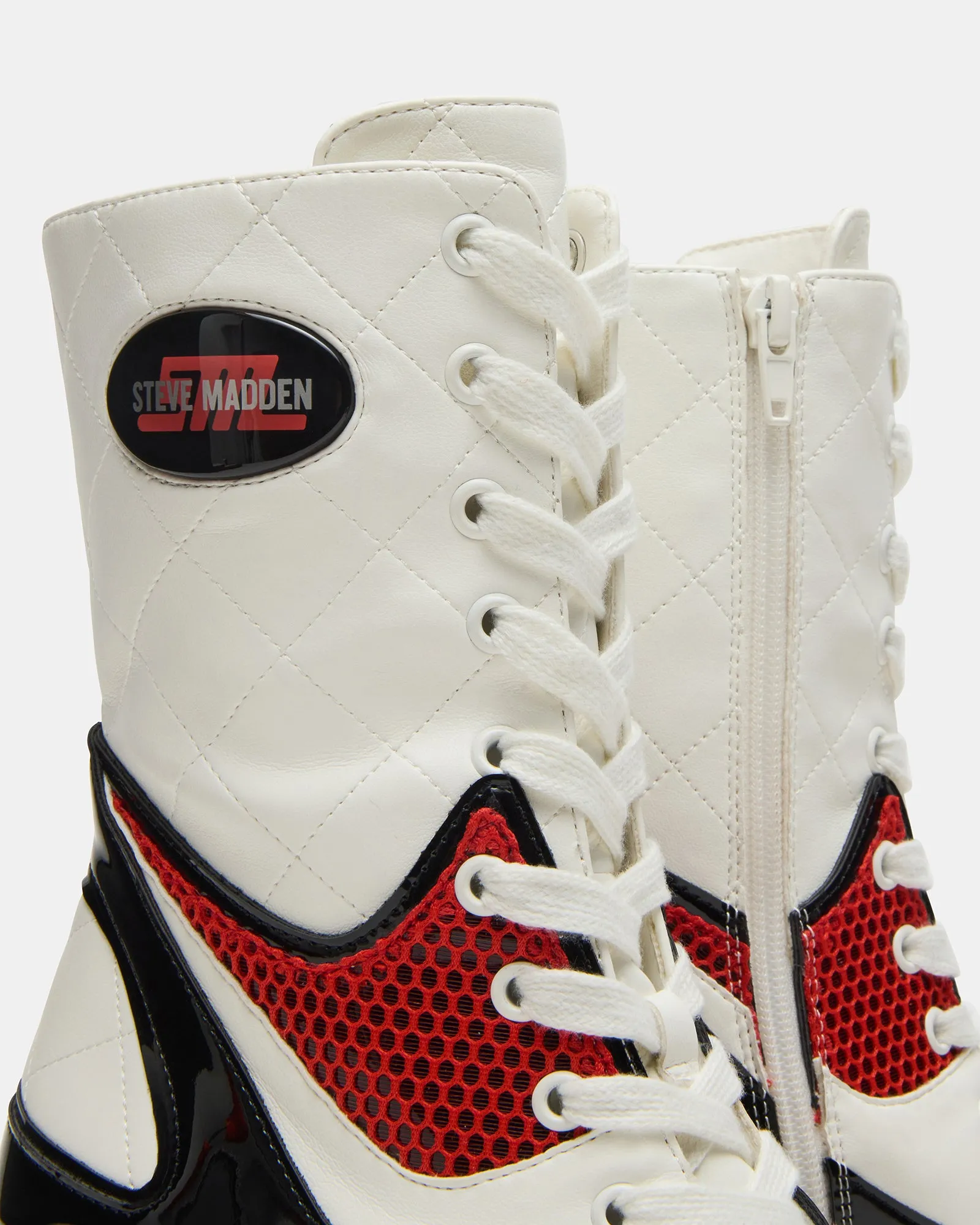 FANGIO WHITE/RED sold by Steve Madden product image thumbnail 3