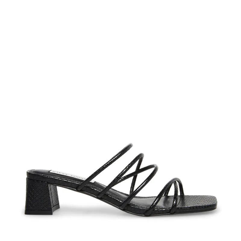 PAIGE BLACK SNAKE - SM REBOOTED sold by Steve Madden