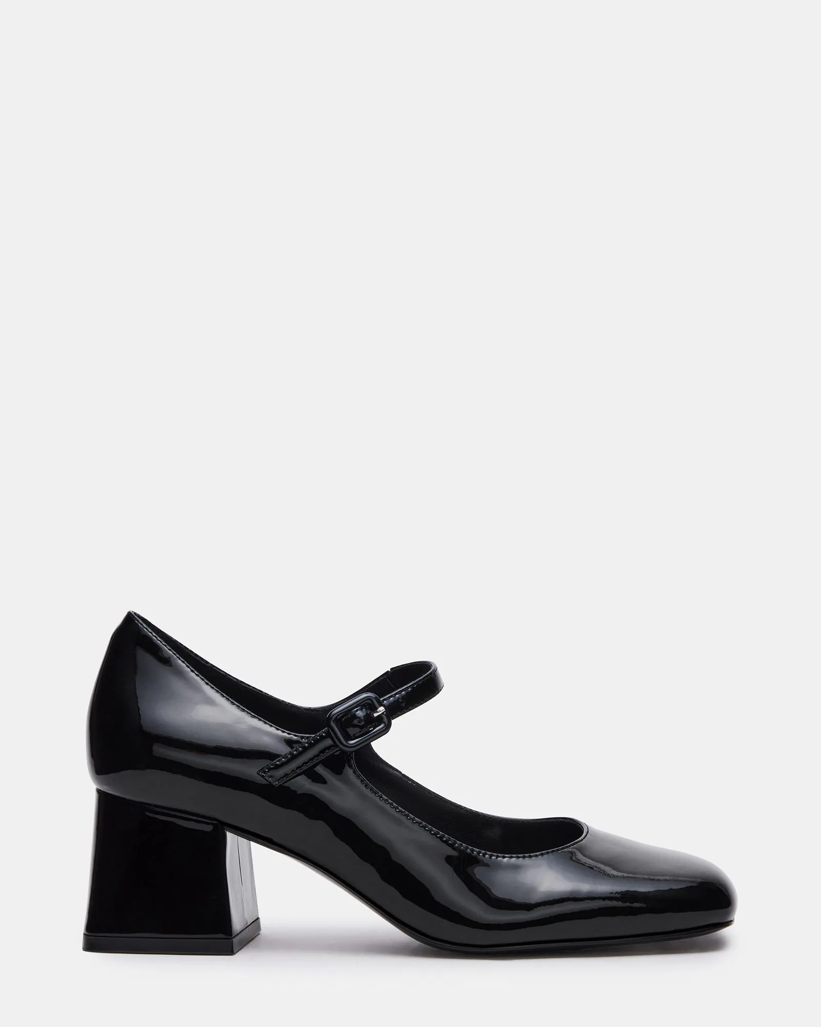 DARCEY BLACK PATENT sold by Steve Madden
