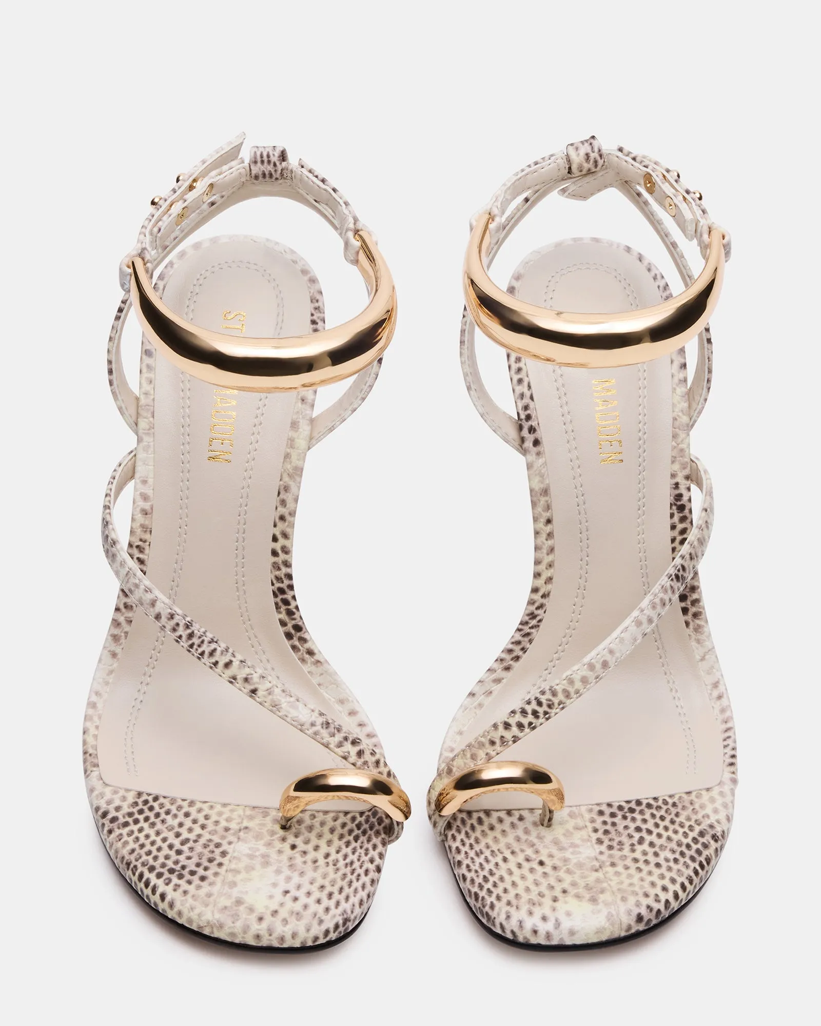 TIA BEIGE SNAKE sold by Steve Madden product image thumbnail 4