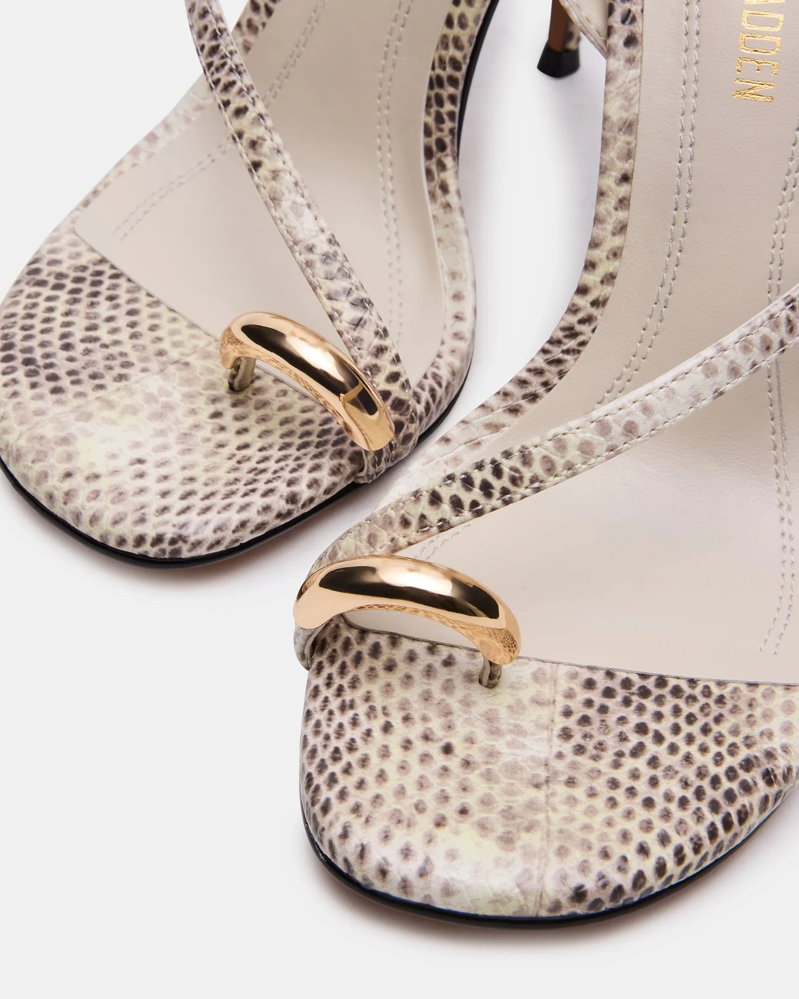 TIA BEIGE SNAKE sold by Steve Madden product image thumbnail 3