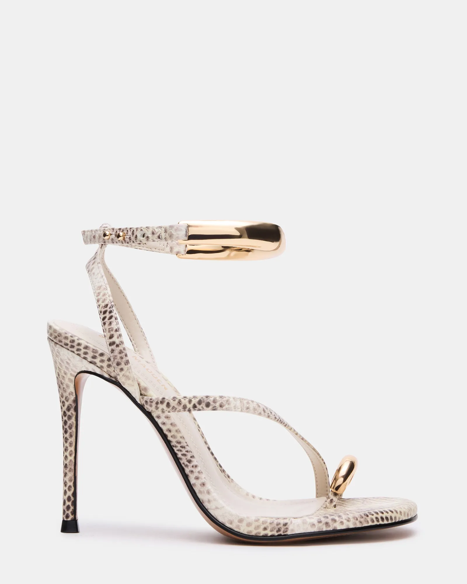 TIA BEIGE SNAKE sold by Steve Madden