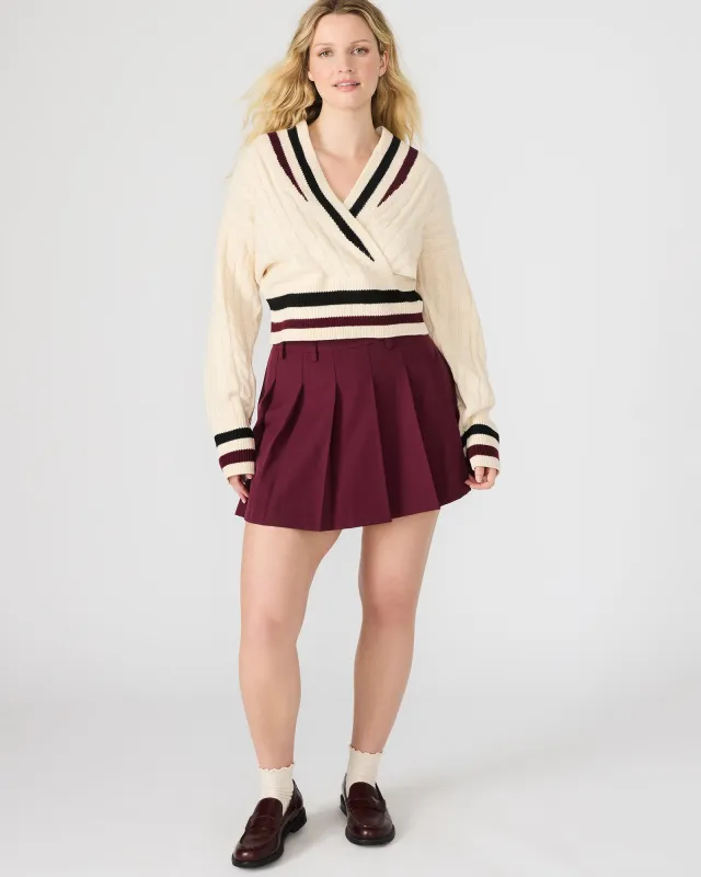 MARGO SKIRT WINE sold by Steve Madden