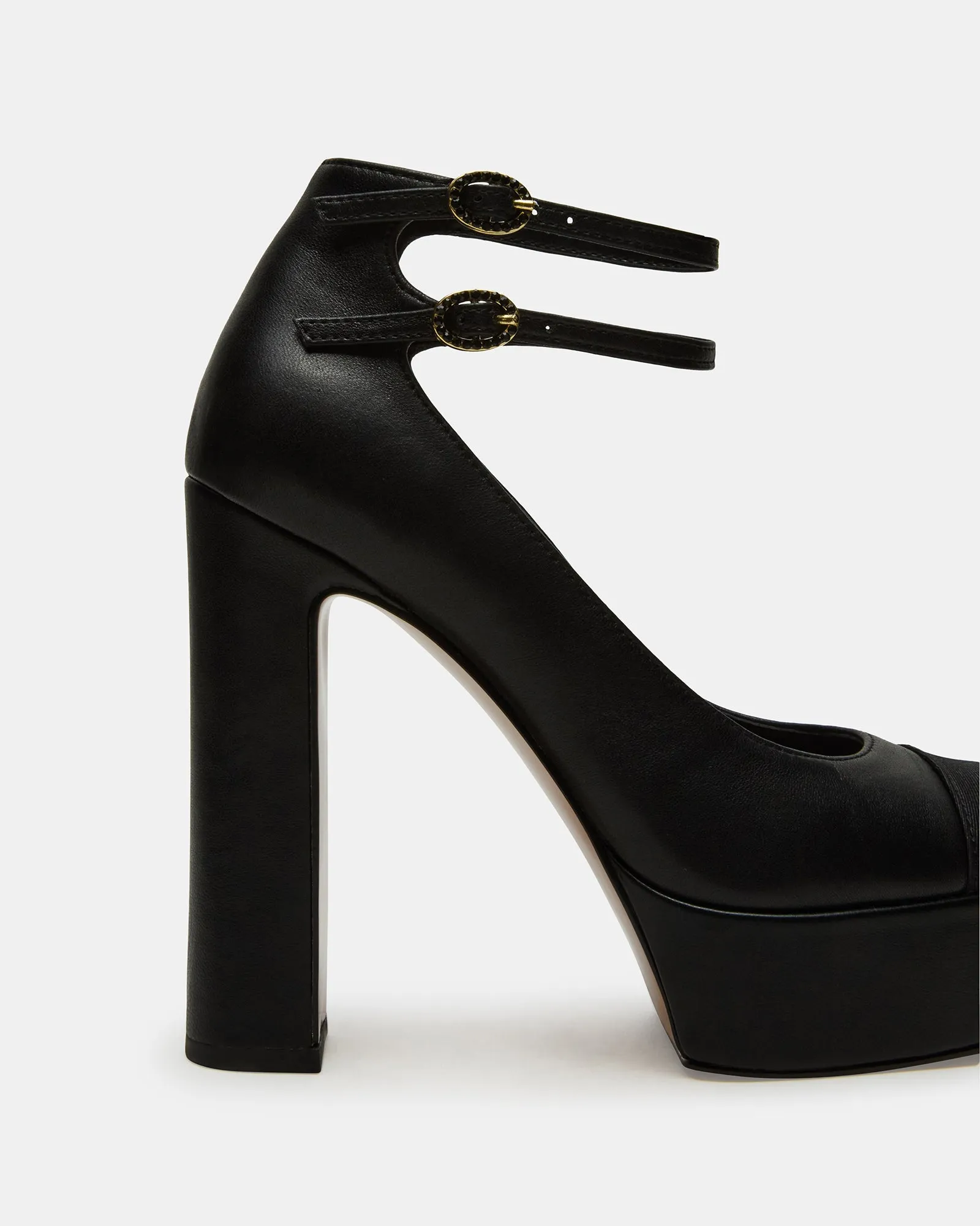 PEYTON BLACK LEATHER sold by Steve Madden product image thumbnail 3