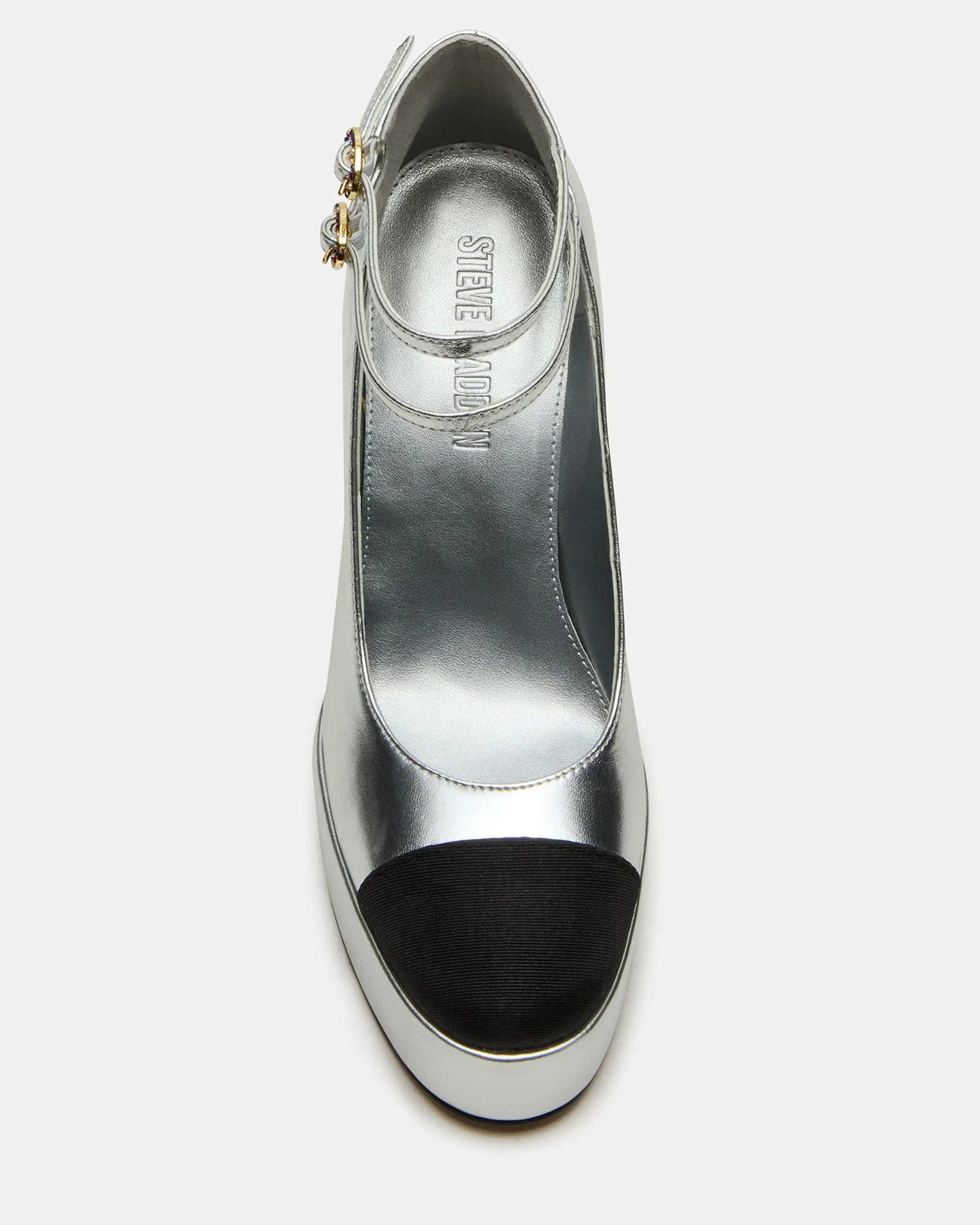 PEYTON SILVER LEATHER sold by Steve Madden product image thumbnail 4