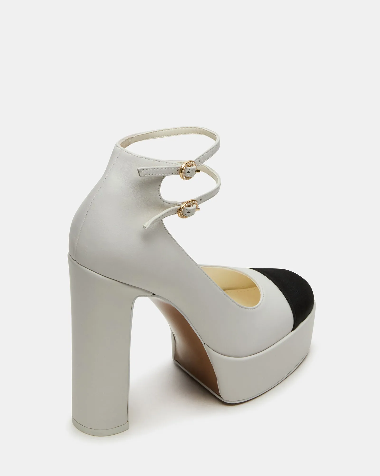 PEYTON WHITE LEATHER sold by Steve Madden product image thumbnail 5