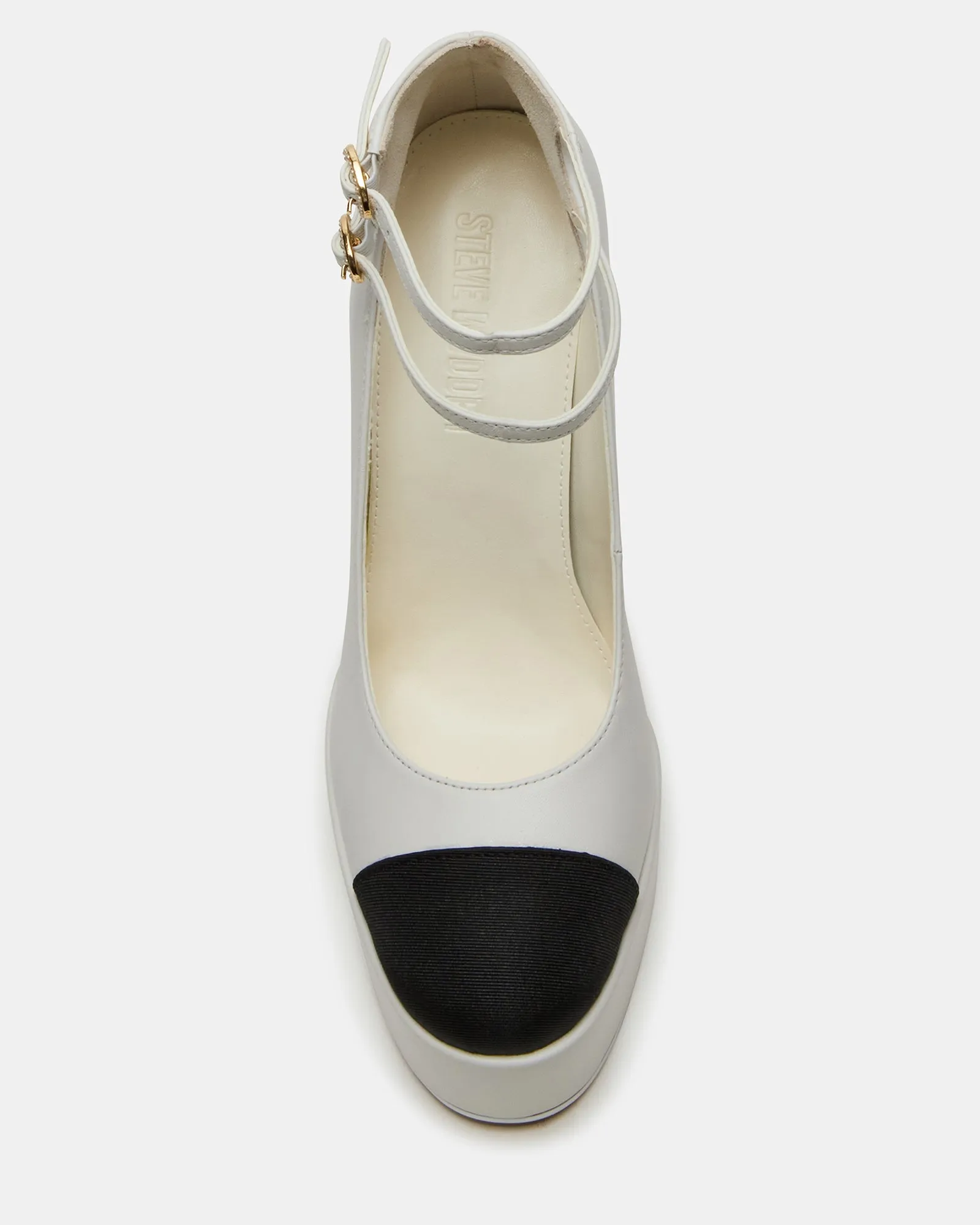 PEYTON WHITE LEATHER sold by Steve Madden product image thumbnail 4