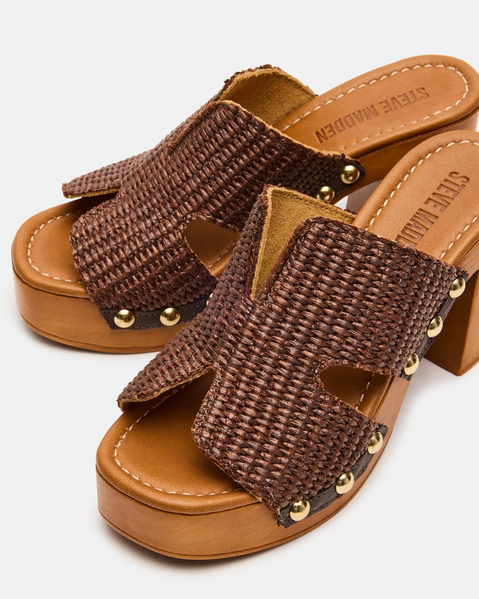 SUNKISSED BROWN RAFFIA sold by Steve Madden product image thumbnail 3
