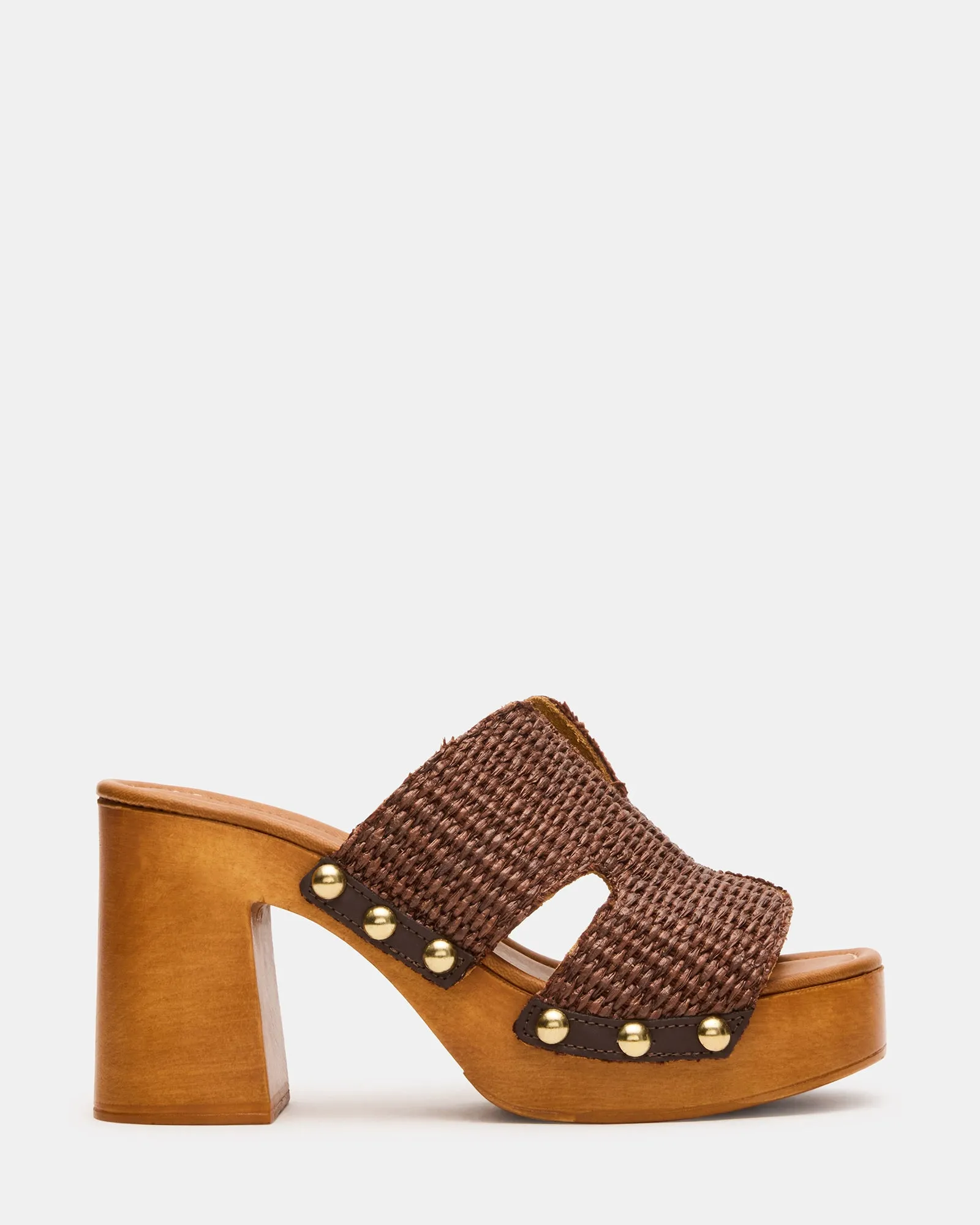 SUNKISSED BROWN RAFFIA sold by Steve Madden