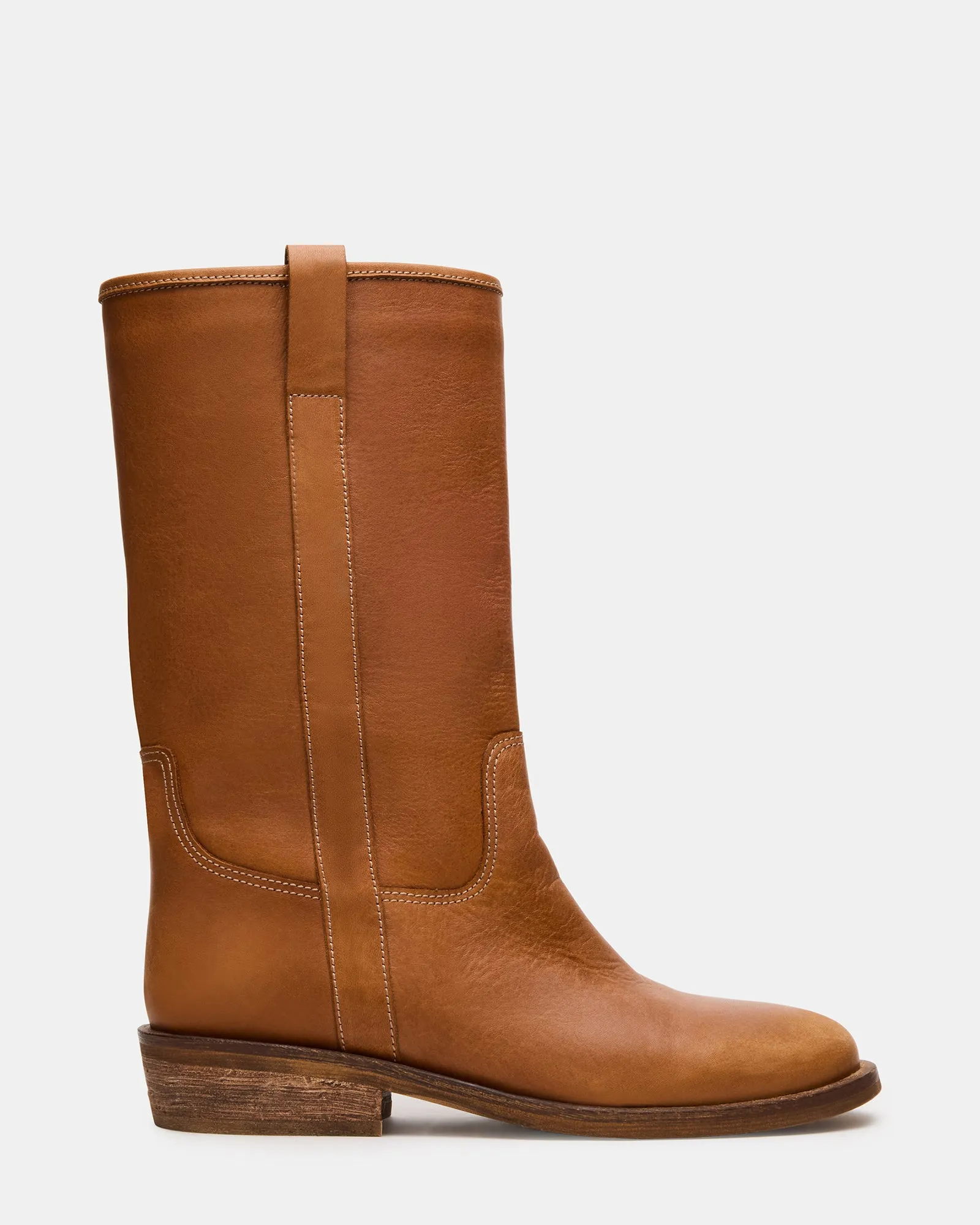 DUNSTER TAN LEATHER sold by Steve Madden