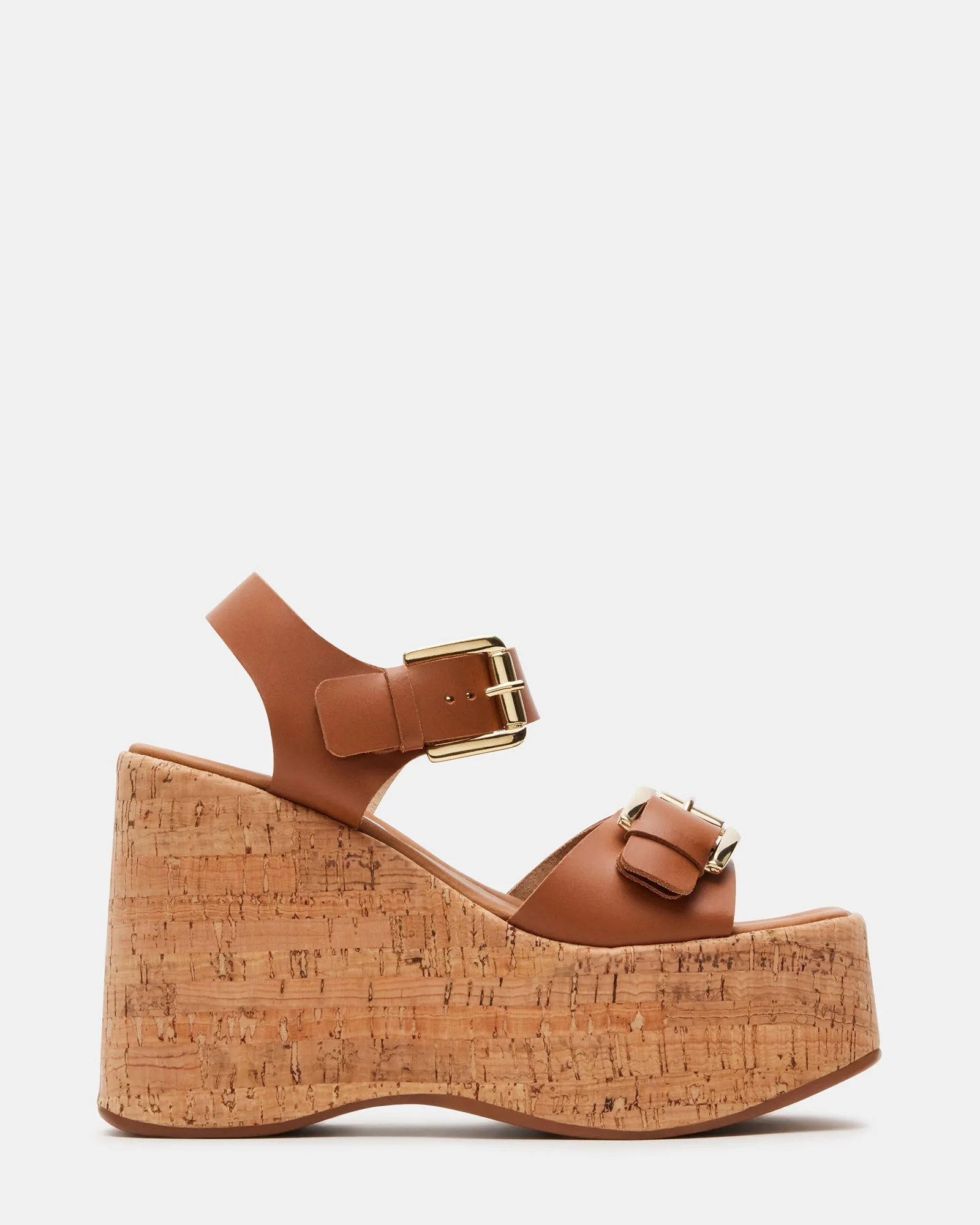 RIVER COGNAC LEATHER - SM REBOOTED sold by Steve Madden