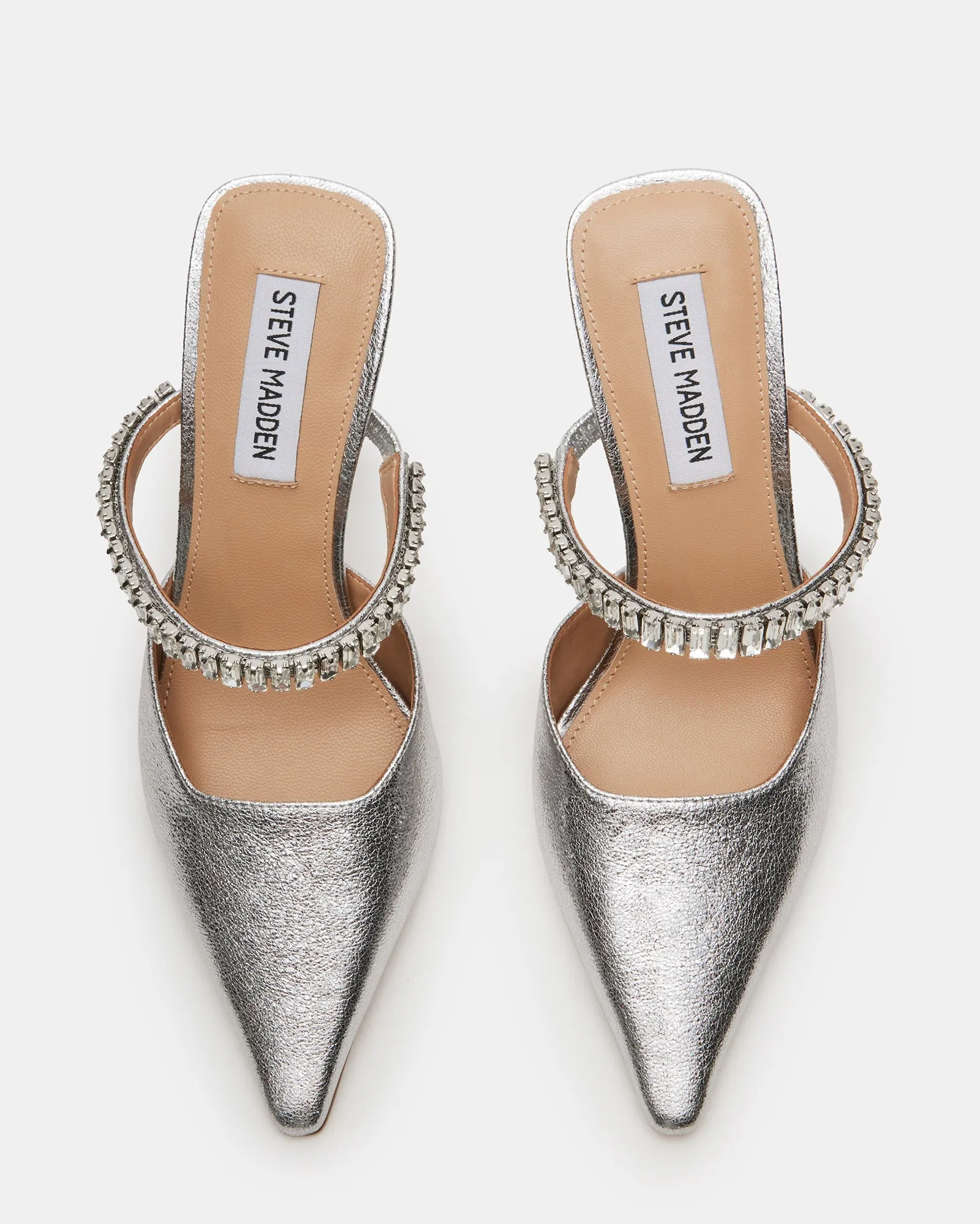 BRECKI SILVER LEATHER RHINESTONES - SM REBOOTED sold by Steve Madden product image thumbnail 4